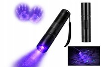 Mocna Latarka Uv Taktyczna Do Bursztynu Paznokci Banknotów Kleju Usb C