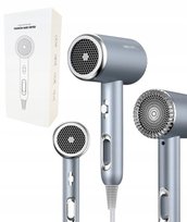 MOCNA SUSZARKA DO WŁOSÓW ZIMNY GORĄCY NAWIEW JONIZACJA PRO 1600W + KOŃCÓWKA