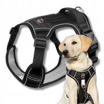 MOCNE SZELKI typu GUARD dla dużego psa owczarka BOSTON XL BLACK Inna producent
