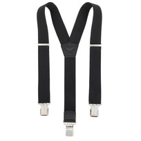 Mocne Szerokie Szelki 4 cm Topgal Y Gładkie Czarne