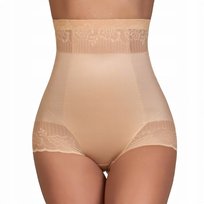 Mocno Wyszczuplające Majtki Damskie Modelujące Z Koronką Korygujące