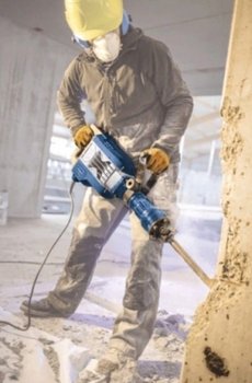 Mocny Młot Udarowy Wyburzeniowy HEX 2Dłuta Walizka 60J 1,9kW Scheppach - SCHEPPACH