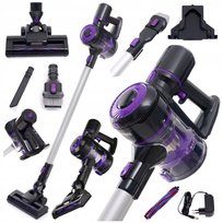 Mocny odkurzacz pionowy bezprzewodowy ręczny, cyklonowy domowy, 220 W