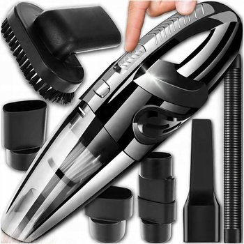 MOCNY RĘCZNY ODKURZACZ SAMOCHODOWY BEZPRZEWODOWY ZESTAW AKCESORIÓW XXL - Inny producent