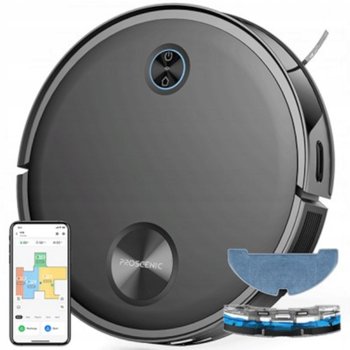 MOCNY ROBOT SPRZĄTAJĄCY MYJĄCY ODKURZACZ MOP AUTOMATYCZNY PROSCENIC 3000Pa - Proscenic