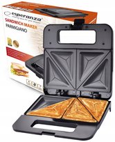 MOCNY TOSTER OPIEKACZ DO KANAPEK TOSTÓW SANDWICH GRZANKI 1000W TOSTOWNICA
