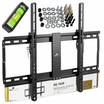 MOCNY UCHWYT do TELEWIZORA LCD LED WIESZAK TV ŚCIENNY SLIM 50KG 32-85 CALI King Mount