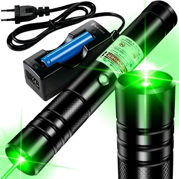 Mocny Wskaźnik Laserowy Zielony Laser Pointer Aku - Inna marka