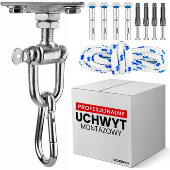 Mocowanie Sufitowe Hamak Hak Huśtawki Obrotowe 360 - Strefavac