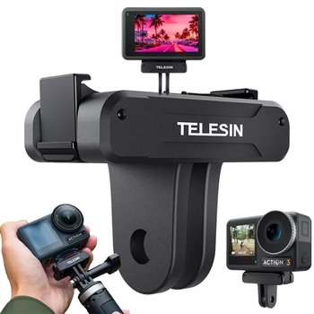 Mocowanie Uchwyt Szybkozłączka Na Magnes Z Systemu Gopro Do Dji Action 3 / 4 / Telesin - TELESIN
