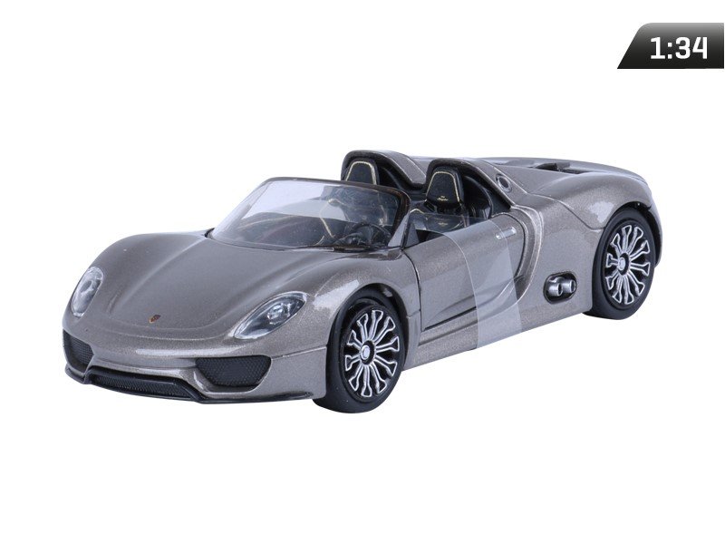 Carmotion Model 1:34, PORSCHE 918 Spyder Concept, szary (A880P9SCS)