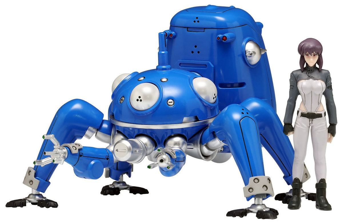 Ghost In The Shell Pin – Motoko Mit Tachikoma, Offizielles Lizenzprodukt, Sammlerstück, Limitierte Verfügbarkeit