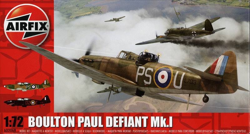 Model do sklejania Boulton Paul Defiant mk1