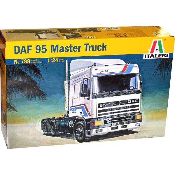 Italeri - Maquette Camion DAF 95 Master Truck - Échelle 1/24 - Neuf Sous Blister