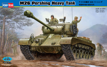 Фото - Збірна модель HobbyBoss Model do sklejania M26 Pershing Heavy Tank 
