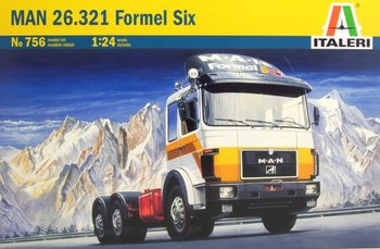 Model do sklejania MAN 26 321 Formel Six - Inna marka