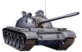Model do sklejania Russian T55 Tank - TRUMPETER
