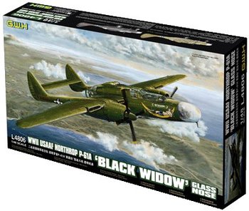 Model do sklejania WWII Northrop P61A Black Widow - IBG Models
