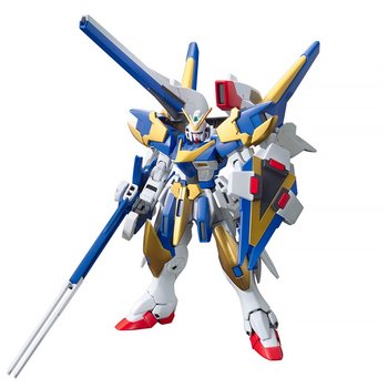 Model Figurki Gundam Hguc 1/144 Victory Two Assault Buster Gundam - BANDAI