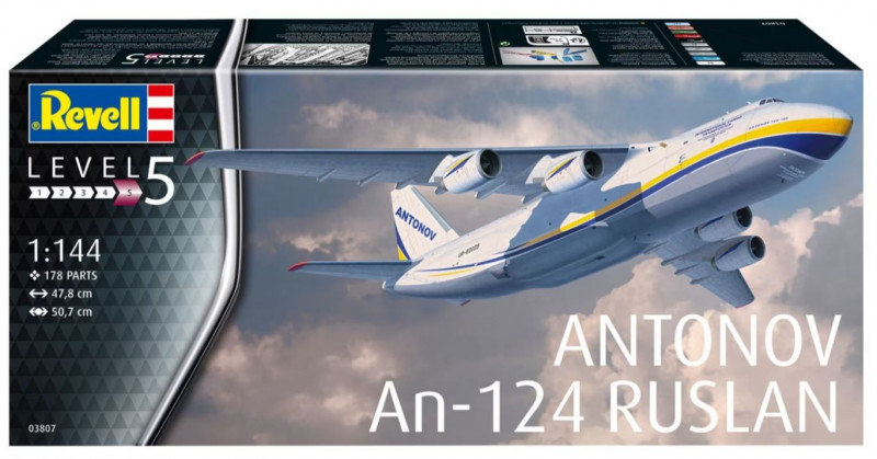 Zdjęcia - Model do sklejania (modelarstwo) Revell Model plastikowy Antonov AN-124 Ruslan 1/144 