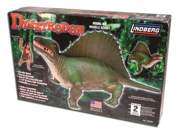 Model Plastikowy Do Sklejania Lindberg (USA) Dinozaur Dimetrodon - Lindberg