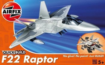 Model plastikowy QUICKBUILD F-22 Raptor - Airfix