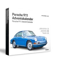 Model Porsche 911 kalendarz adwentowy, niebieski