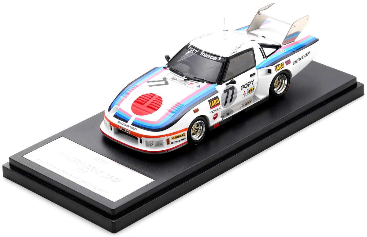 MODELIK 1:43 MAZDA RX-7 252i 1979 IMSA GTO 13B - Mazda OE | Sklep EMPIK.COM