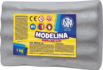 Modelina Astra 1 kg popielata - Astra