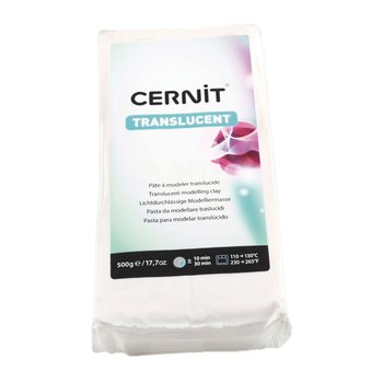 Modelina Cernit Transparentna Biała 500g - Cernit