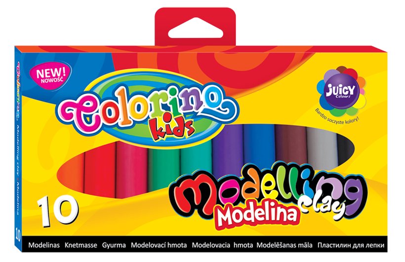 Фото - Творчість і рукоділля Patio Modelina, Colorino Kids, 10 kolorów 