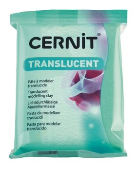 Modelina, transparentna szmaragdowa, 56 g - Cernit
