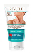 Modelujący krem do podbródka, szyi, dekoltu i rąk / Revuele Slim & Detox Sculpting Cream (150 ml) Revuele