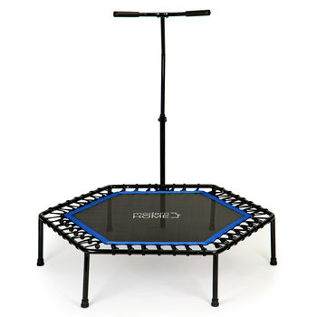 Modernhome, Trampolina fitness z uchwytem domowa do ćwiczeń, niebieski - ModernHome