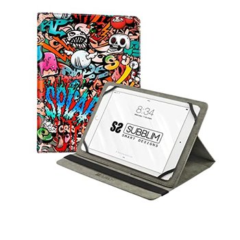 Modne etui Subblim Graffiti 10,1 cala - Funda - Subaru