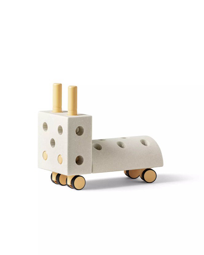 MODU - Tiny Ride - Sand Grey / Honey Yellow - Inna marka | Sklep EMPIK.COM