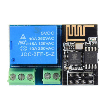 Moduł ESP-01S z przekaźnikiem V4.0 250V 10A ESP8266 WiFi ESP01 optoizolacja - Novaza Tech