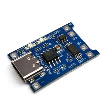MODUŁ ŁADOWARKI LI-ION TP4056 1A 5V USB C - Inny producent