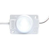 Moduł LED Biały Zimny SMD 12V Jednopunktowy IP65 Wodoodporny 1,5W