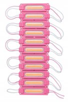 Moduł LED COB 12V IP67 Wodoodporny Różowy 2W Energooszczędny 20 sztuk