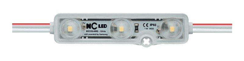 Nc Led Module Hlc Moduł LED IP68 12V NC Lens Samsung 4000K 1W - Inna marka | Sklep EMPIK.COM