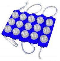 Moduł LED SMD 12V Punktowy IP67 Wodoodporny Niebieski 3W Energooszczędny