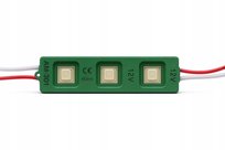 Moduł LED SMD 12V Punktowy IP67 Wodoodporny Zielony 0,5W Energooszczędny