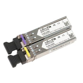 Moduł SFP Mikrotik S-4554LC80D LC 1,25 Gbps SFP 20km - MikroTik