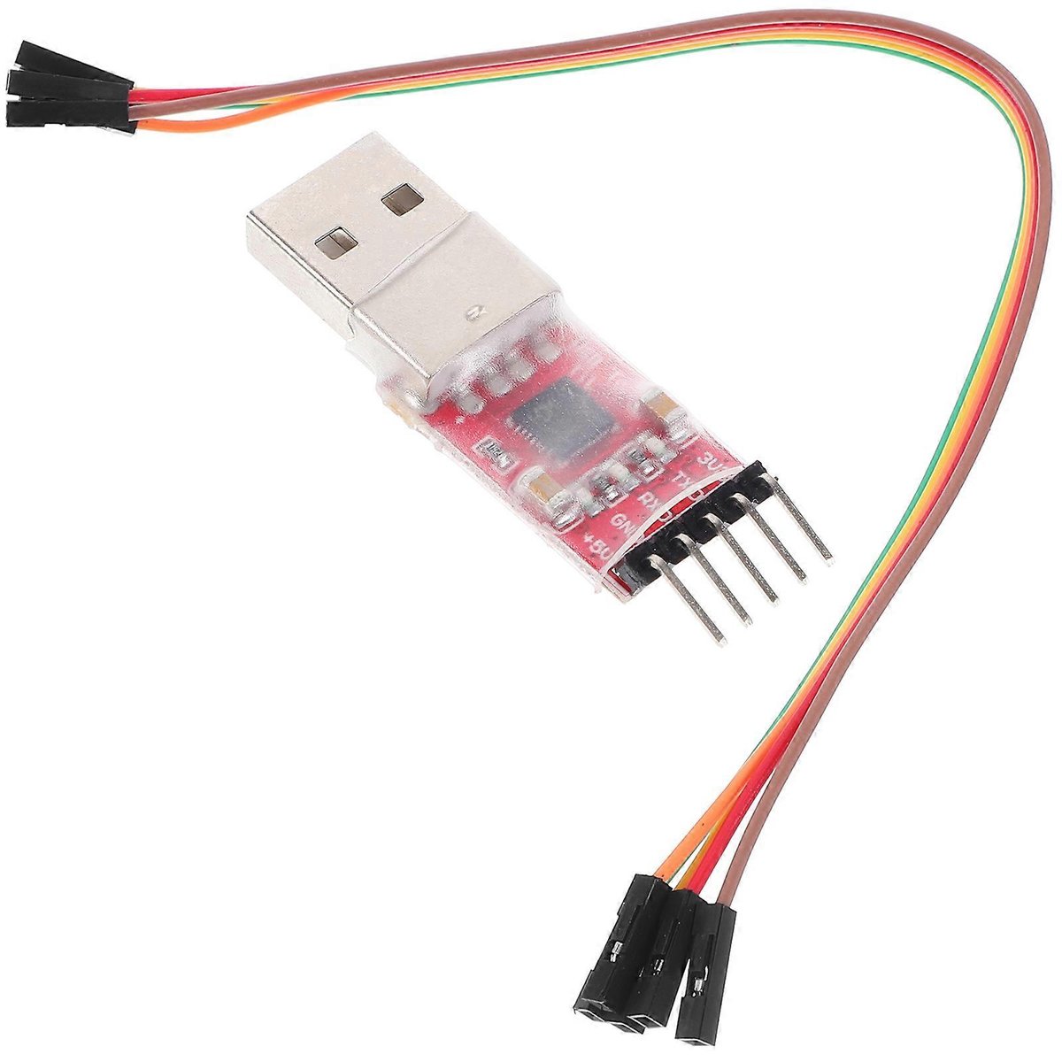 Lot De 2 Modules CP2102 USB Vers TTL 6 Broches - Adaptateur Série UART STC Windows Mac