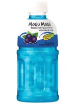 Mogu Mogu, napój o smaku czarnej porzeczki z dodatkiem galaretki Nata de Coco, 320ml Sappe