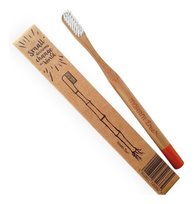 Mohani, bambusowa szczoteczka do zębów włosie miękkie, 1 szt.