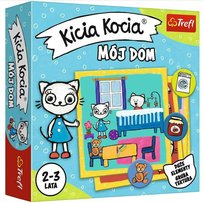 Mój dom Kicia Kocia, gra edukacyjna, Trefl Trefl