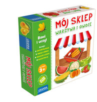 Mój sklep, warzywa i owoce, gra planszowa, GRANNA