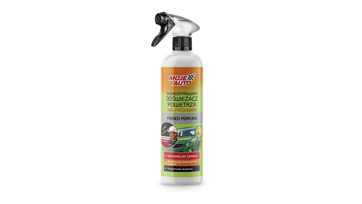 MOJE AUTO - Skoncentrowany Odświeżacz Powietrza Lemon & Mint - 500 ml - Atomizer